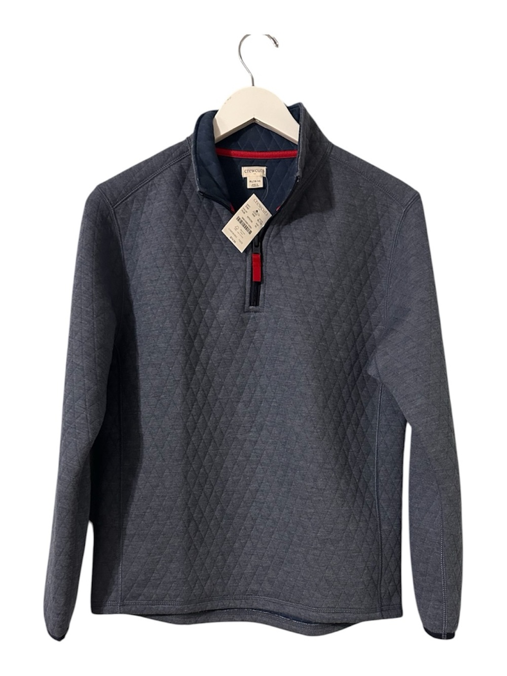 Crewcuts Quilted Half-Zip Pullover